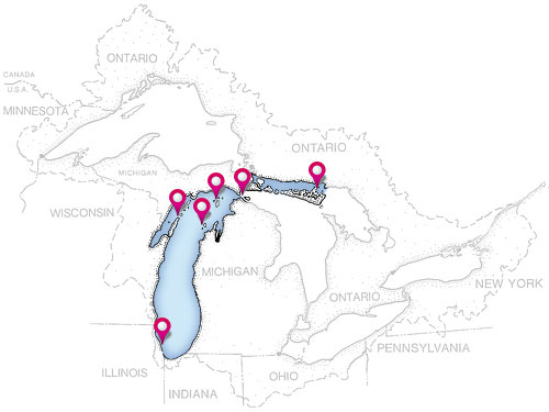 Lake Michigan Sailing Destinations